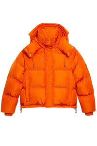 Doudoune avec patch Ami de Cœur - Orange