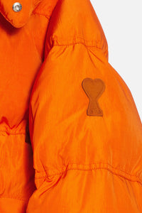 Doudoune avec patch Ami de Cœur - Orange