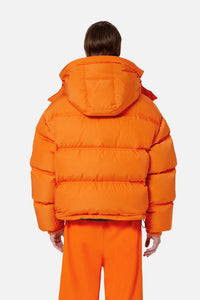 Doudoune avec patch Ami de Cœur - Orange