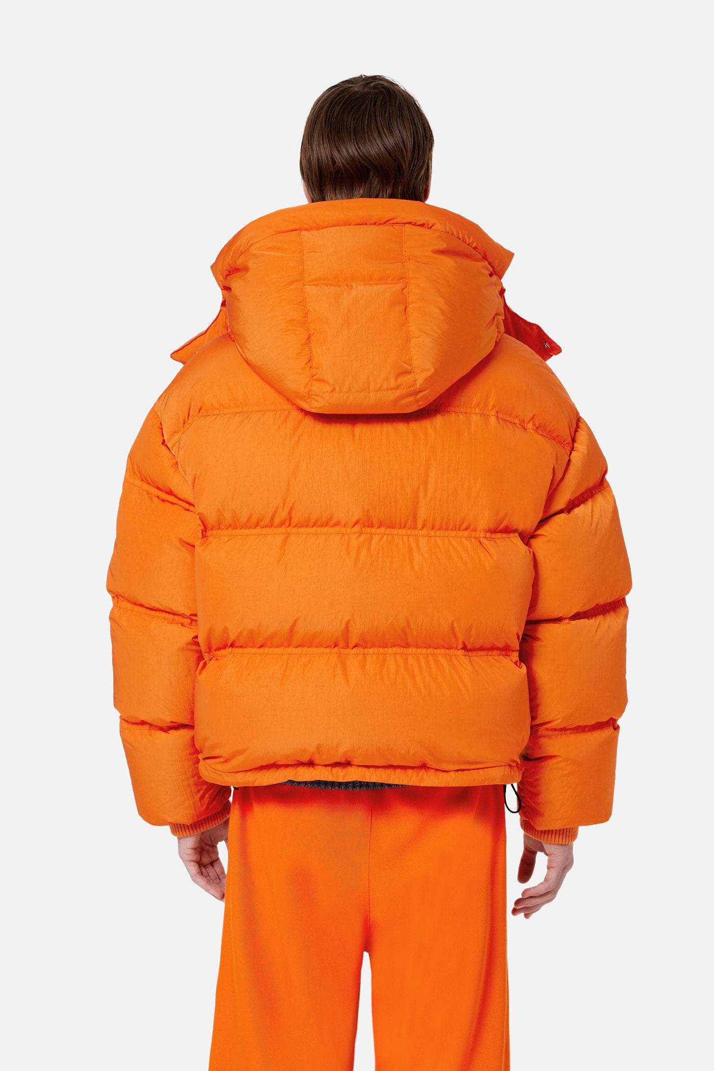 Doudoune avec patch Ami de Cœur - Orange