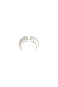 Recycled Pewter Shamanic Stud - Argent