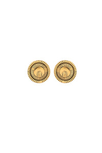 Boucles d’oreilles en étain Upcyclées unisex - Gold