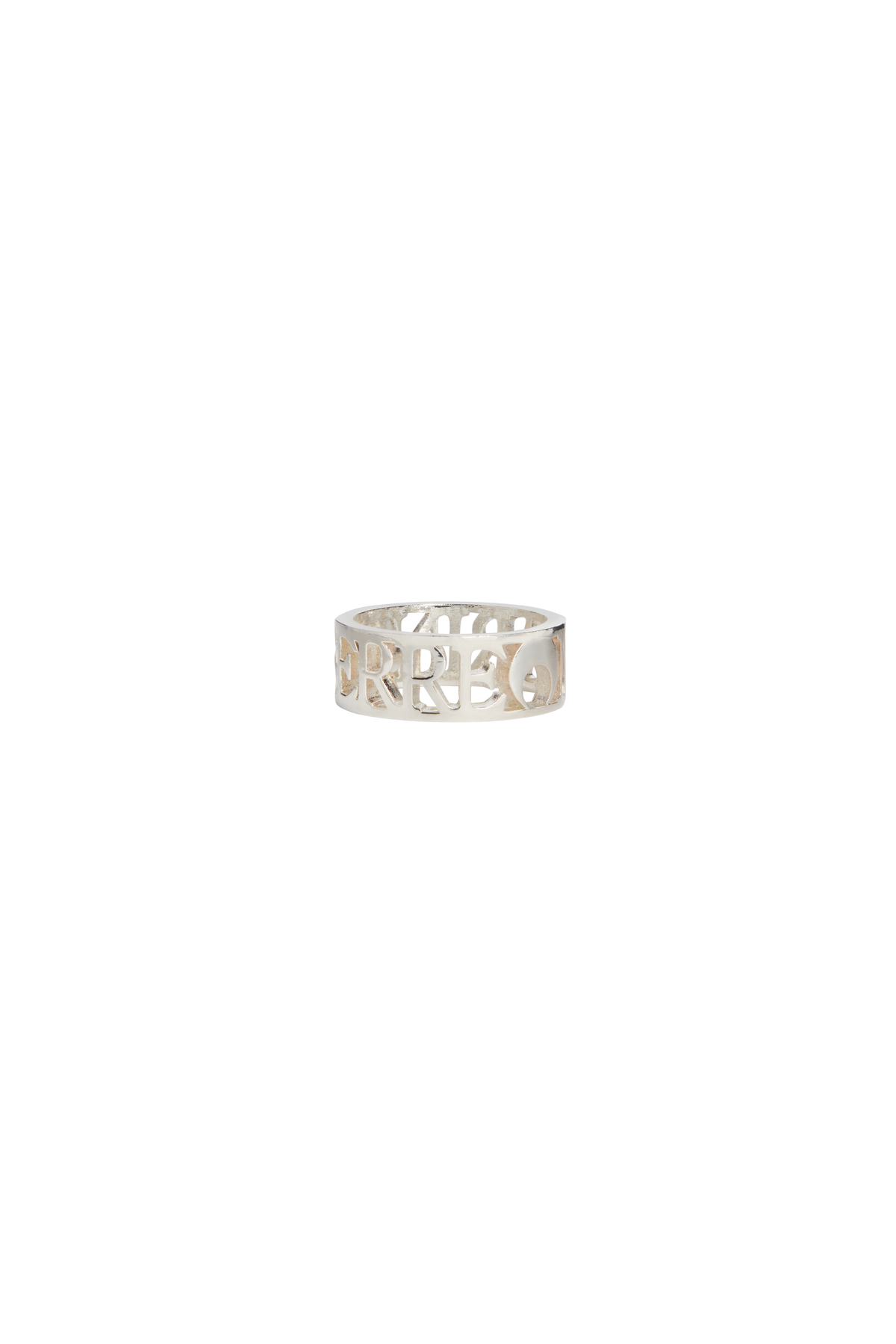 Bague en laiton unisex - Silver