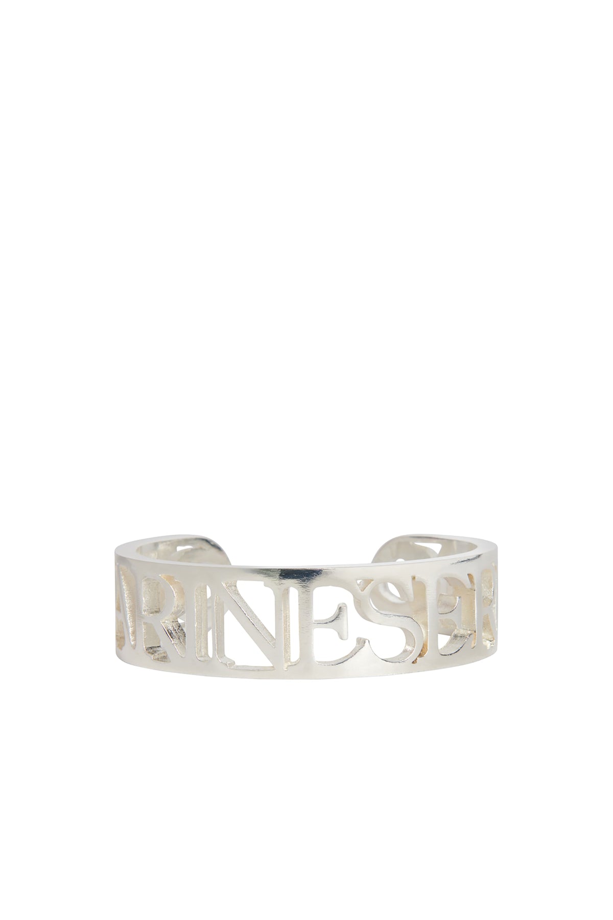 Bracelet jonc en laiton unisex - Silver