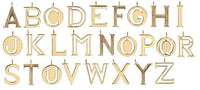 Charms Names en laiton - Gold Color