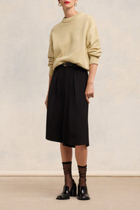 Ami de Cœur round-neck jumper - Cream