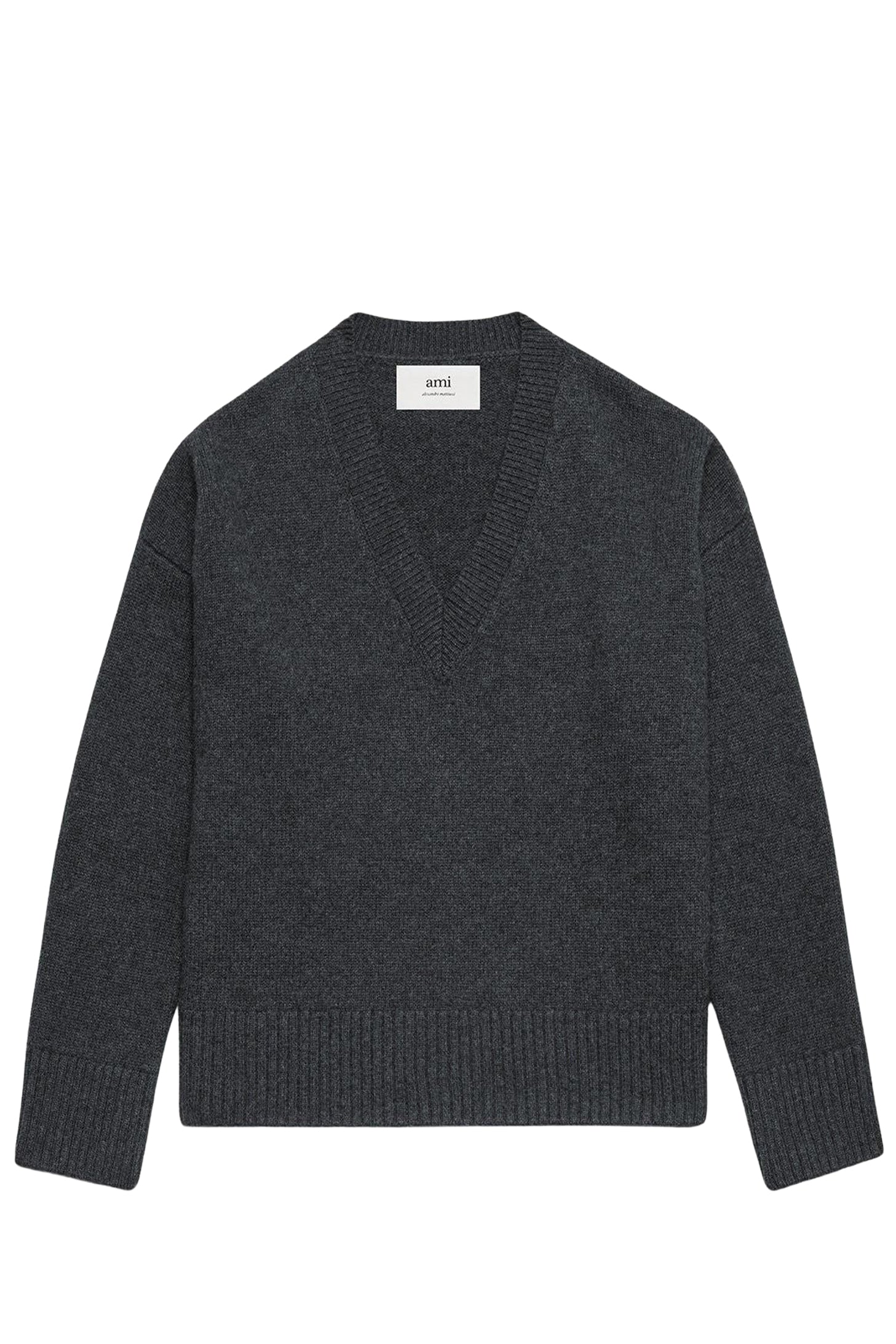 Pull en laine cachemire en laine - Heather Grey