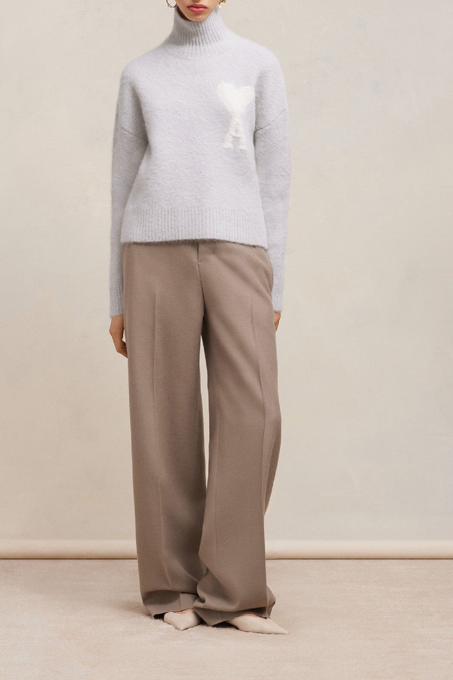 Pull Nuage Ami de Cœur en laine - Lila