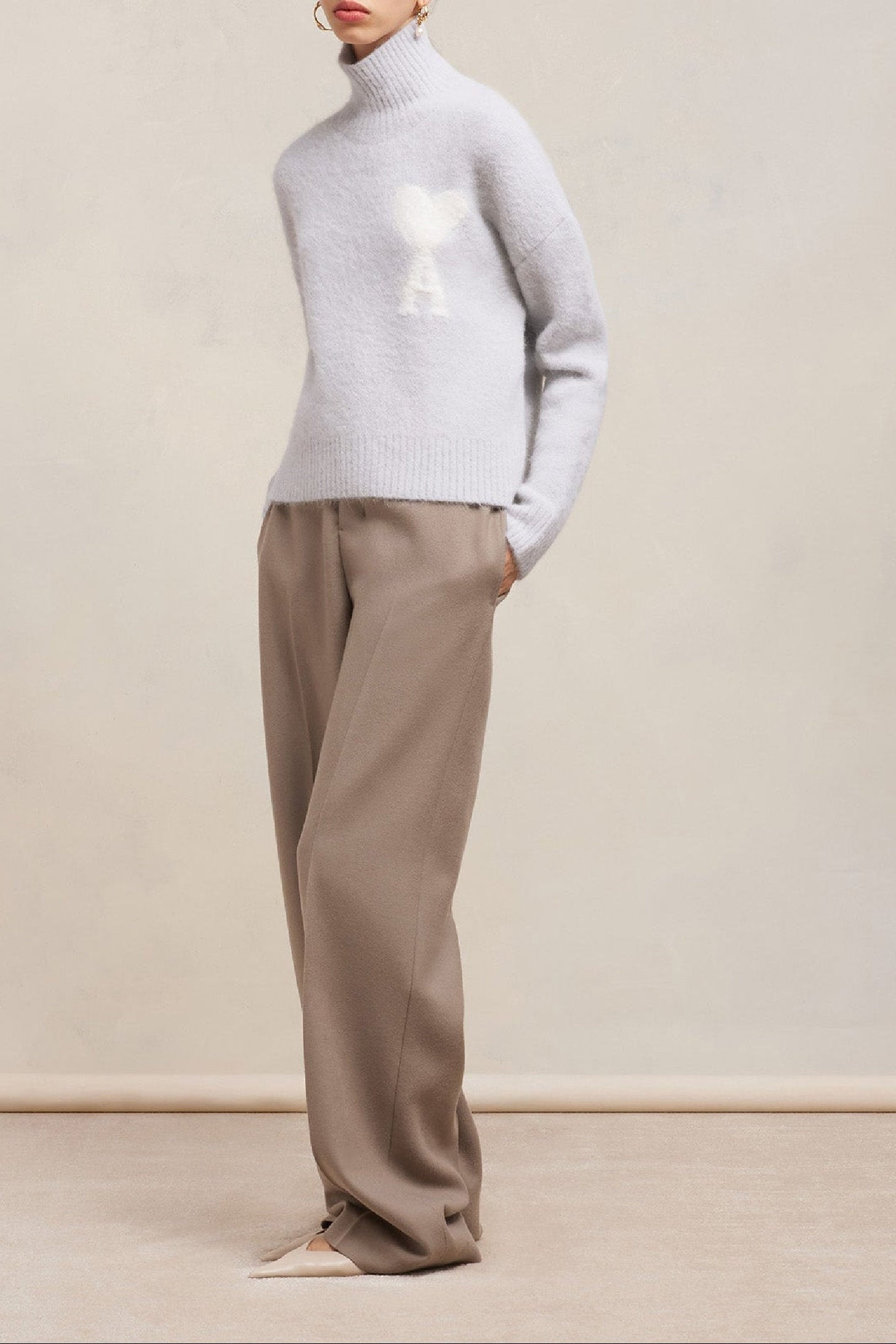 Pull Nuage Ami de Cœur en laine - Lila