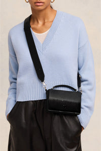 Sac lunch box Ami de Cœur en cuir - Black