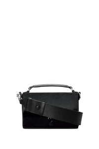 Sac lunch box Ami de Cœur en cuir - Black