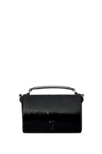 Sac lunch box Ami de Cœur en cuir - Black