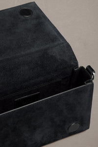 Sac lunch box Ami de Cœur en cuir - Black