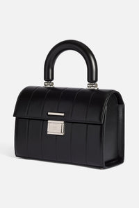 Sac à bandoulière Déjà-Vu en cuir - Black