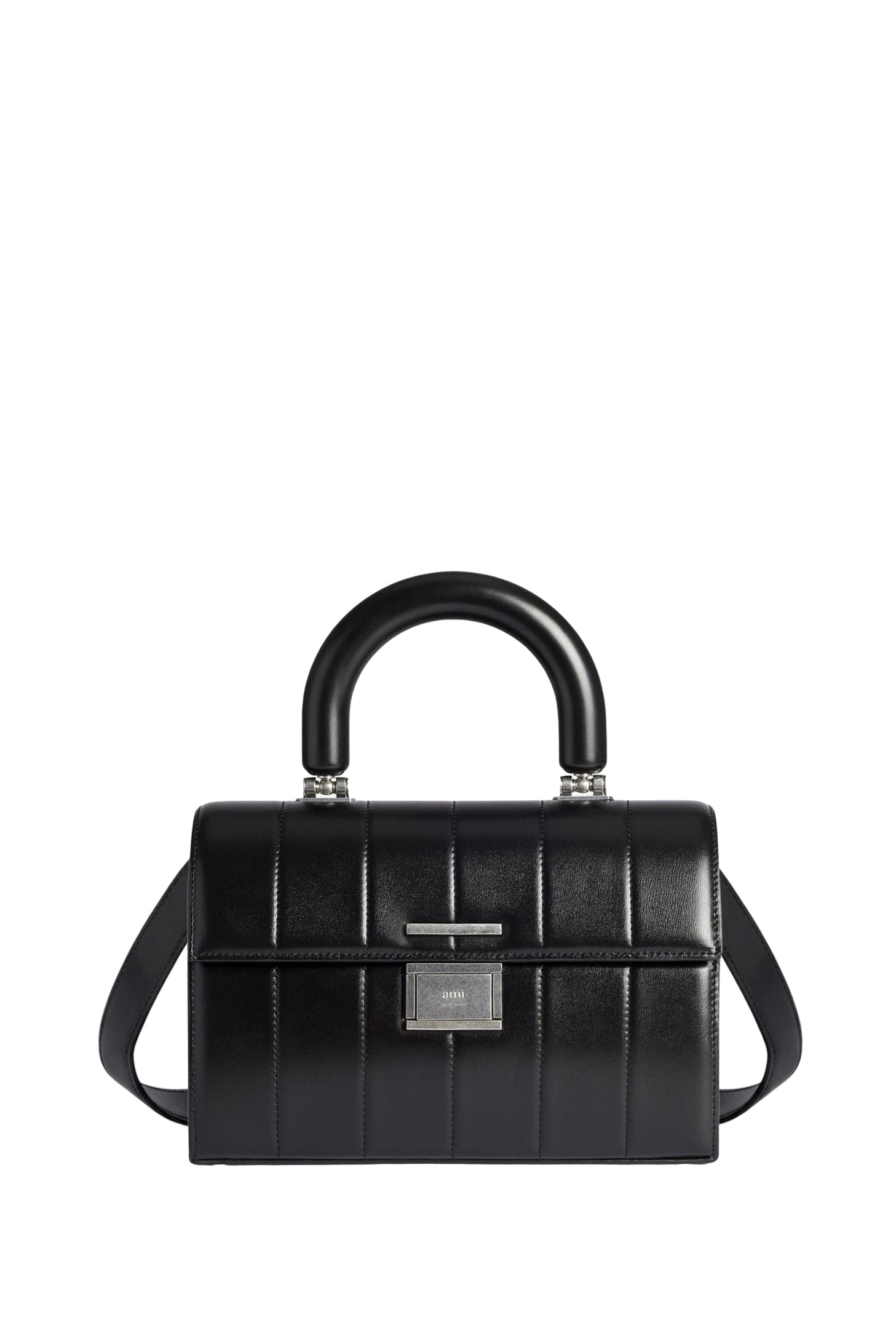 Sac à bandoulière Déjà-Vu en cuir - Black