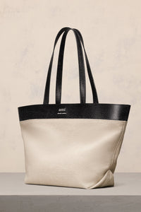 Cabas Est Ouest Ami en lin - Natural