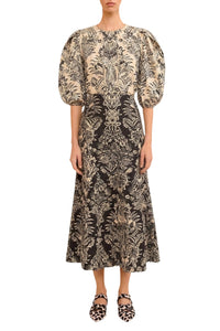 Clarisse Trumpet Midi Skirt