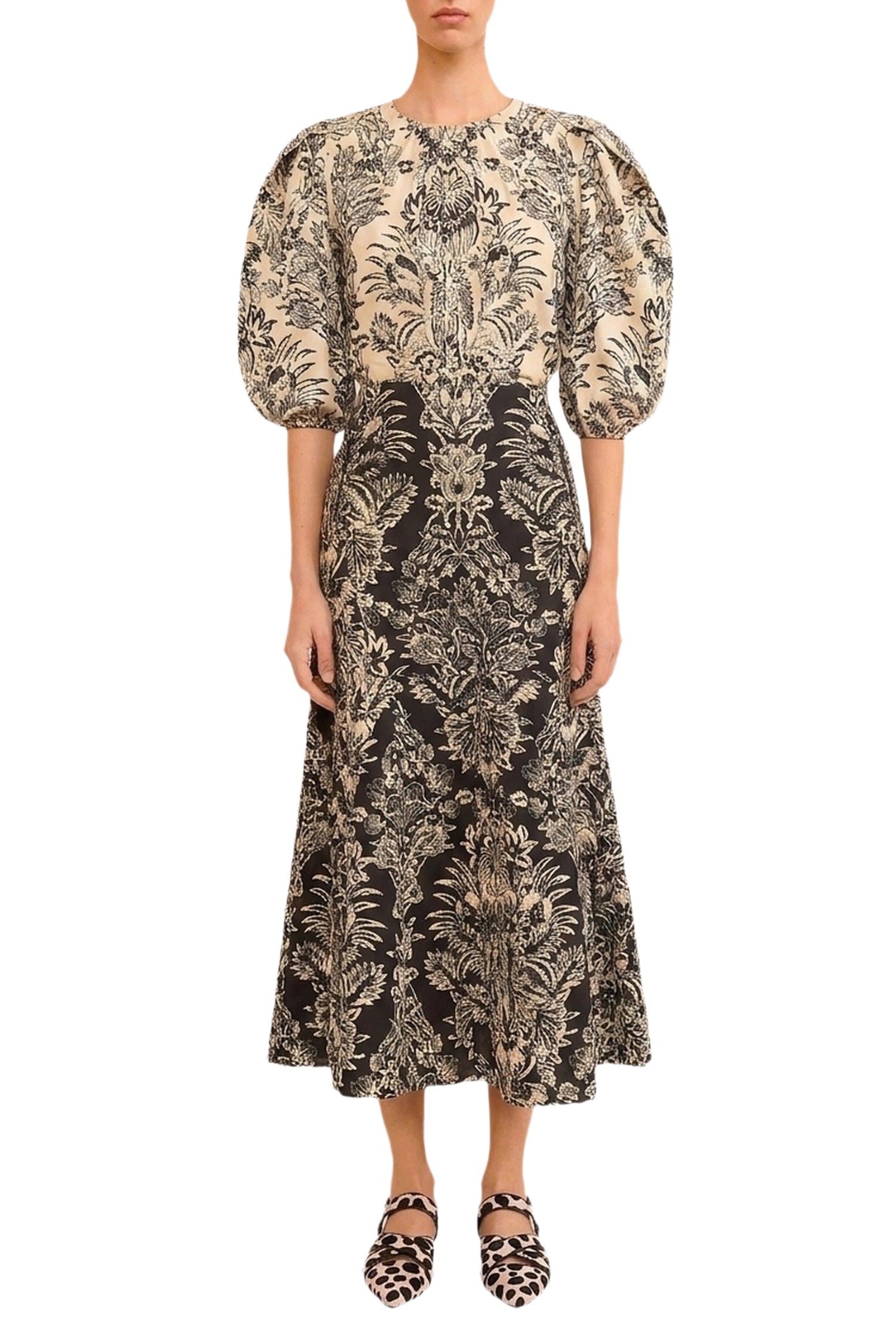 Clarisse Trumpet Midi Skirt