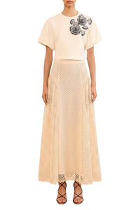 Cove Top with Embroidery