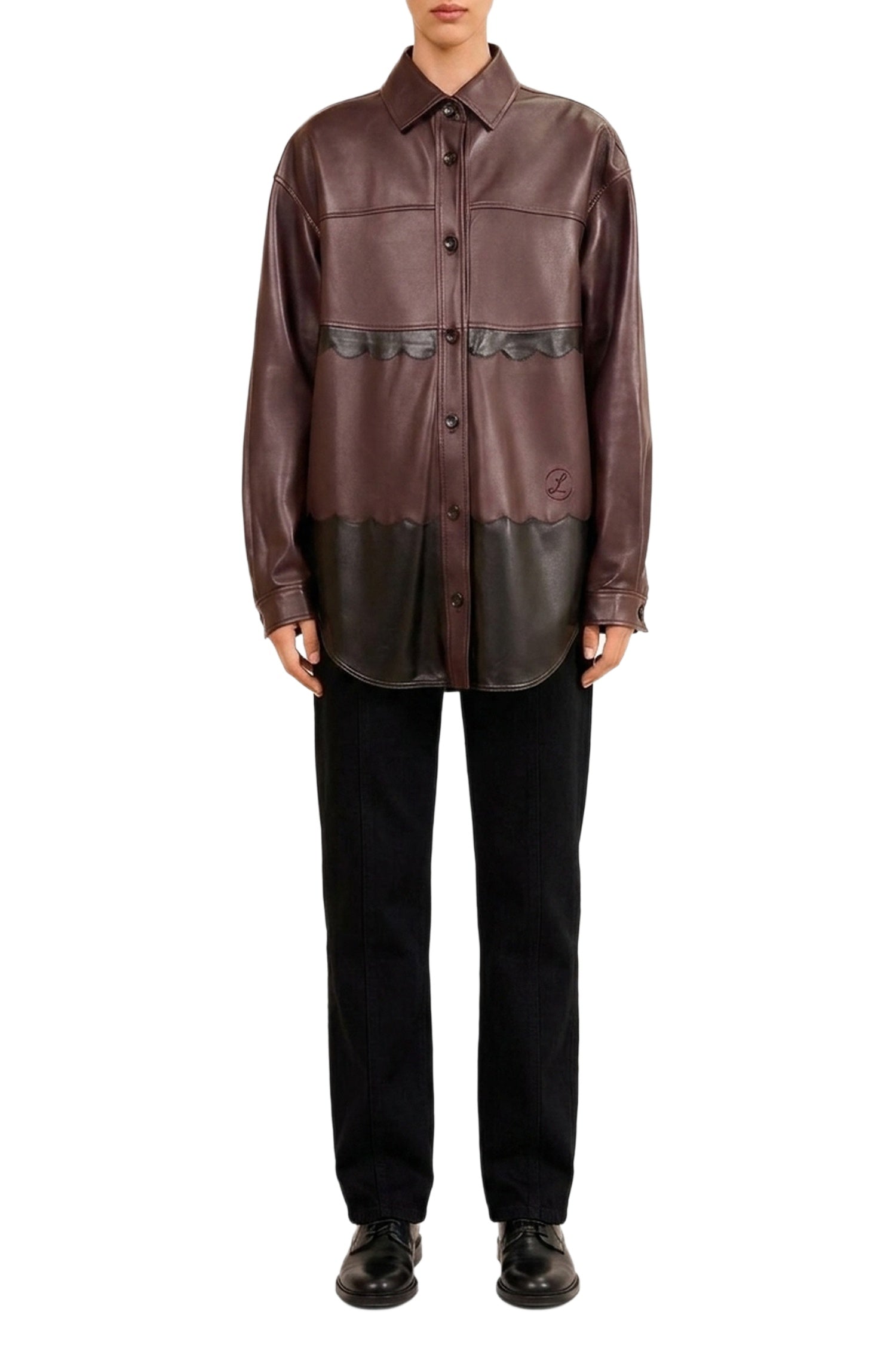 Neveah Cropped Leather Jacket