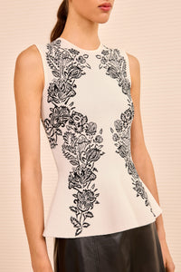 Vanna Jacquard Tank
