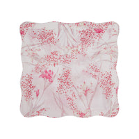 Taie d'oreiller Iris en voile de coton - Rose