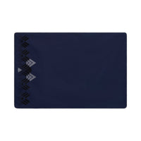Taie d'oreiller Bijou en percale de coton - Noir & Gris