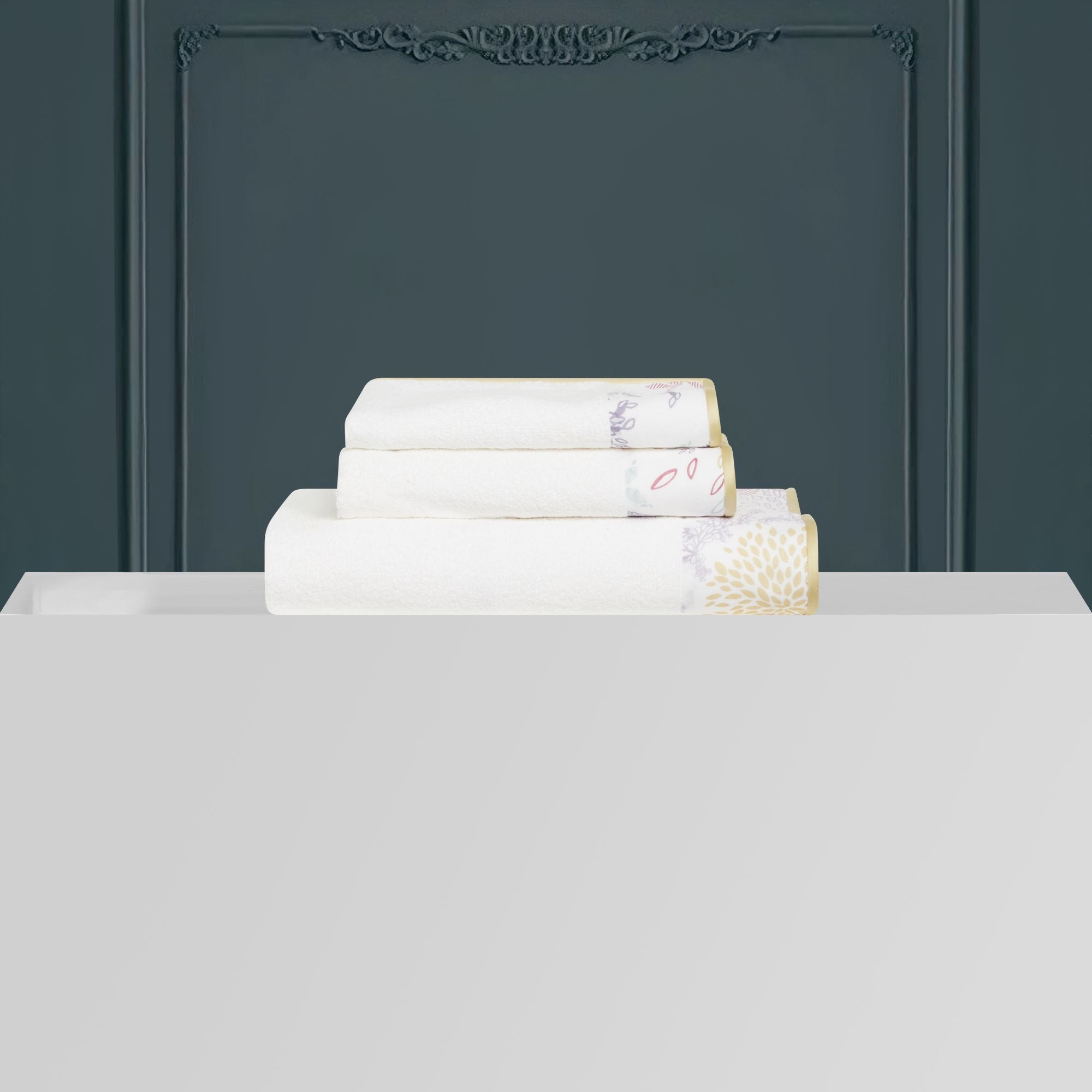 Univers de bain Aigue Marine - Blanc & Bleu