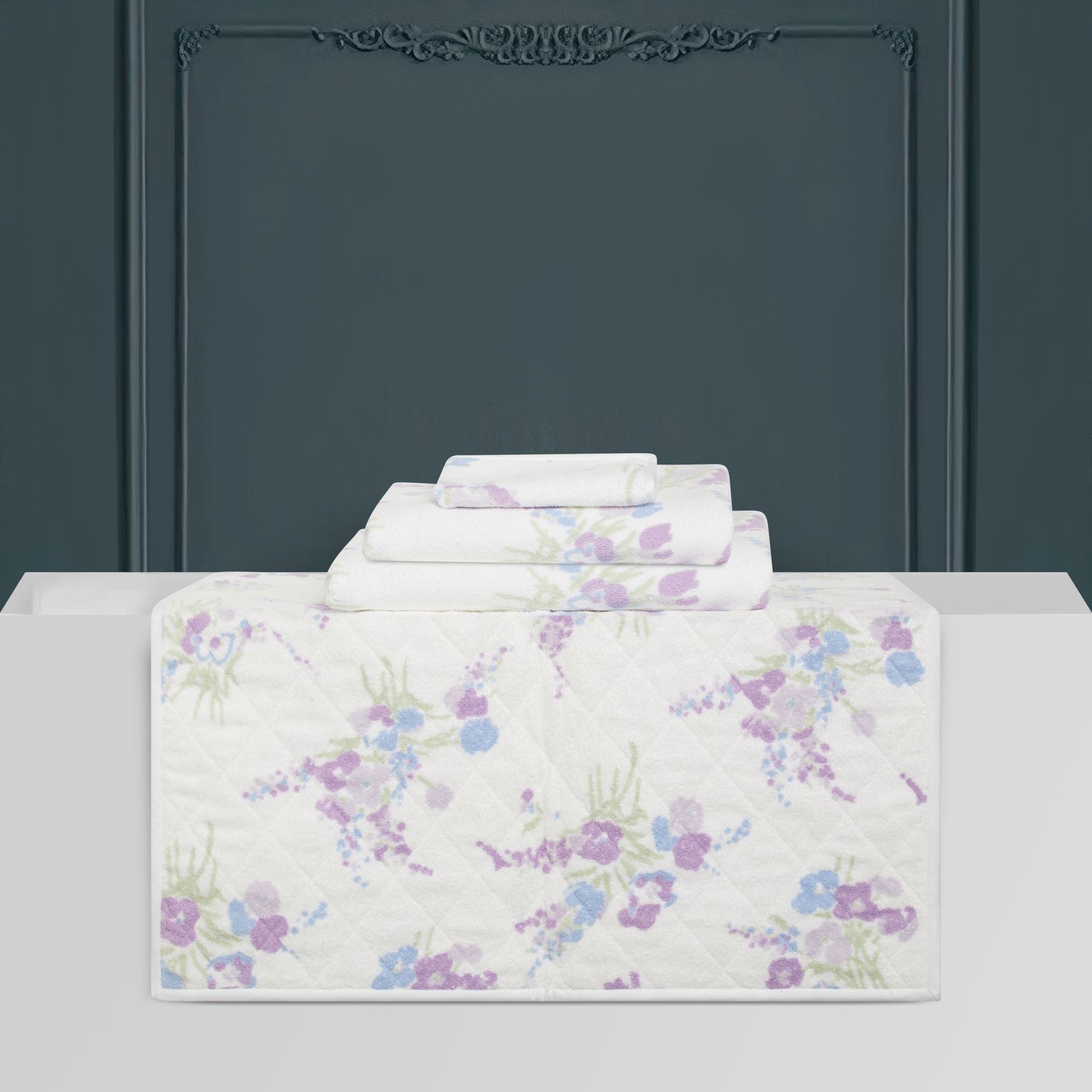 Bath universe Demoiselle - White & Lilac
