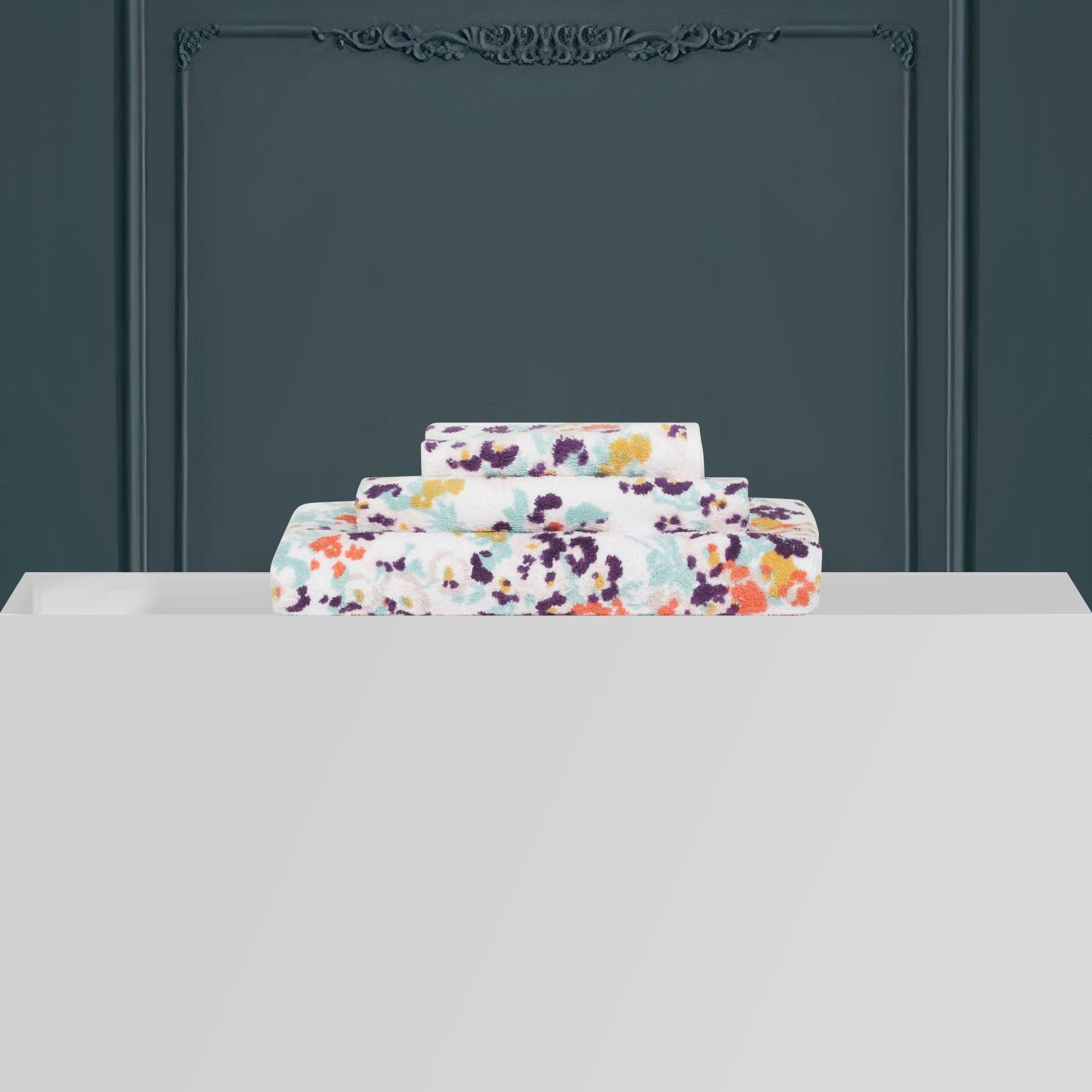 New-York Mille Fleurs Bath Universe - White