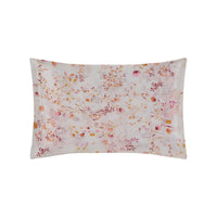 Parure de lit Equinoxe en voile de coton - Ocre, Orange, Rouge & Rose