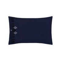 Taie d'oreiller Bijou en percale de coton - Noir & Gris