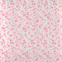 Housse de couette Fleurettes en percale de coton - Rose