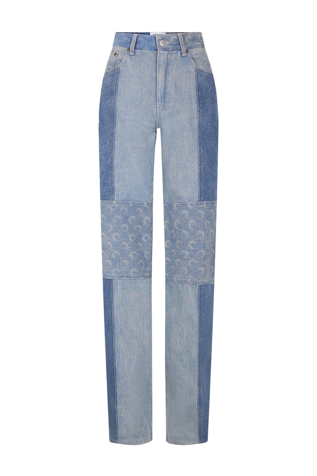 Pantalon droit en denim Upcyclé unisex - Grey Denim