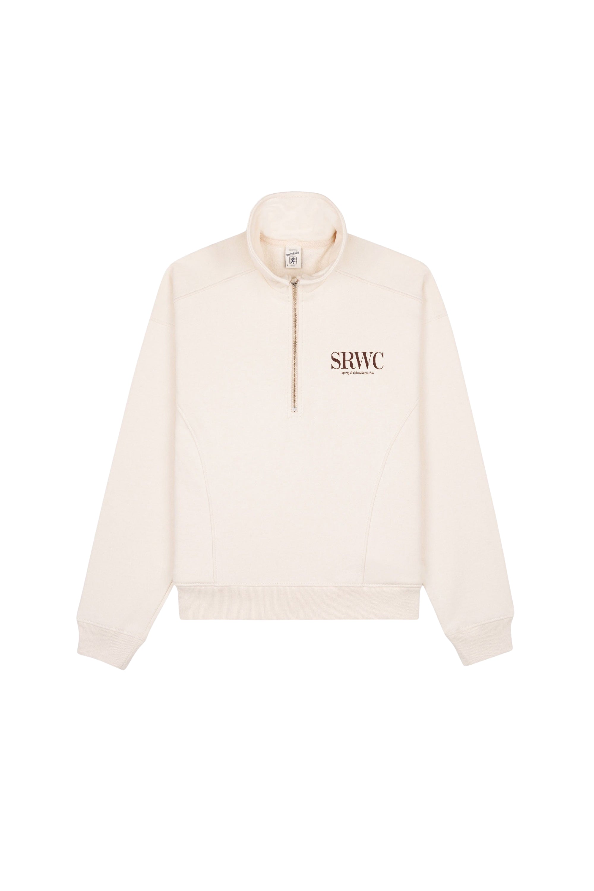 Sweatshirt à zip - Cream