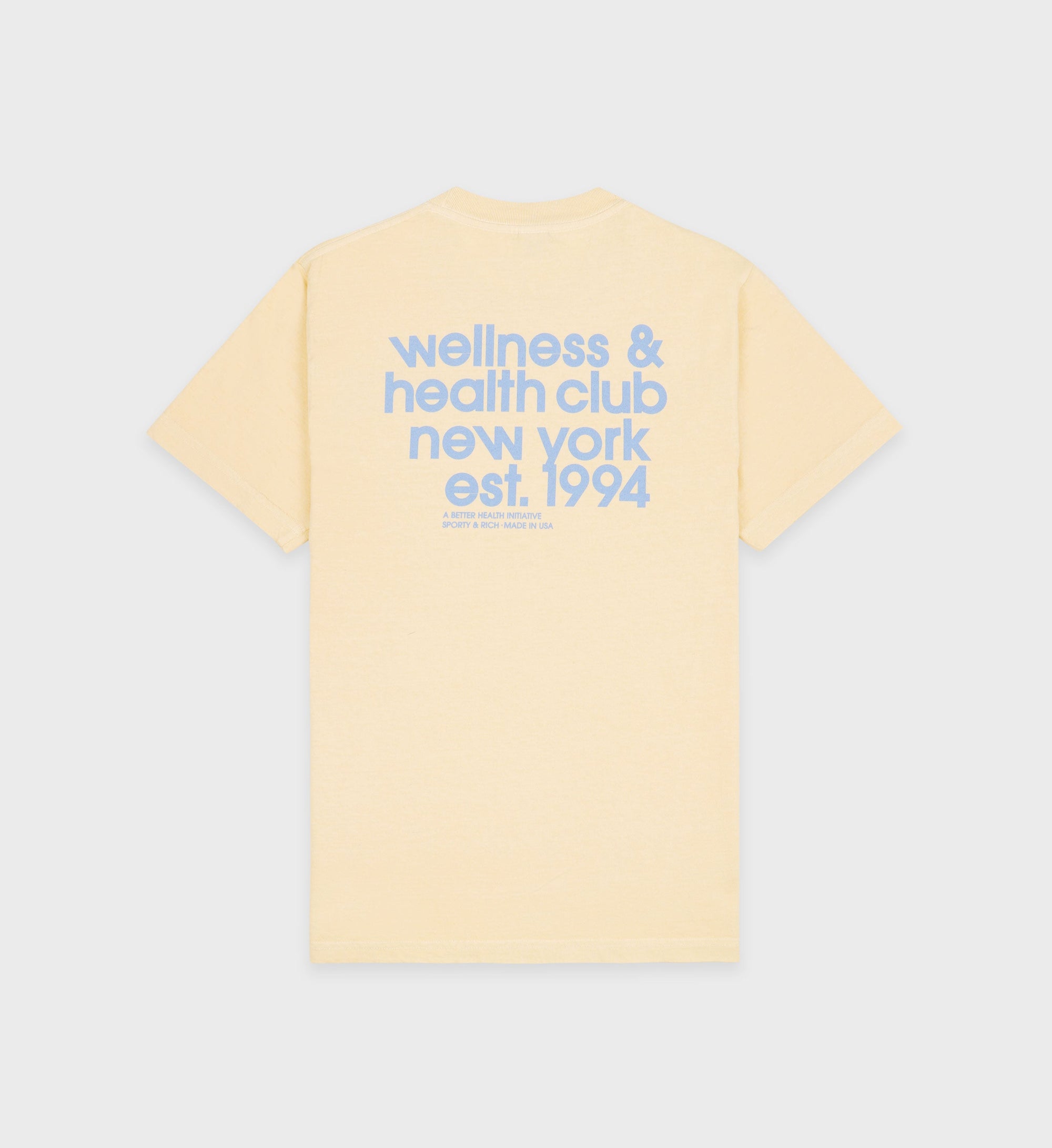 T-shirt USA Health Club à impression - Almond