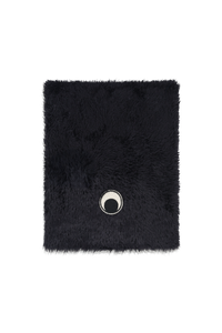 Wild Fluffy Knit Neck Warmer - Noir