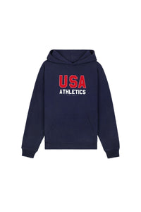 Sweat à capuche USA Athletics à poche - Navy
