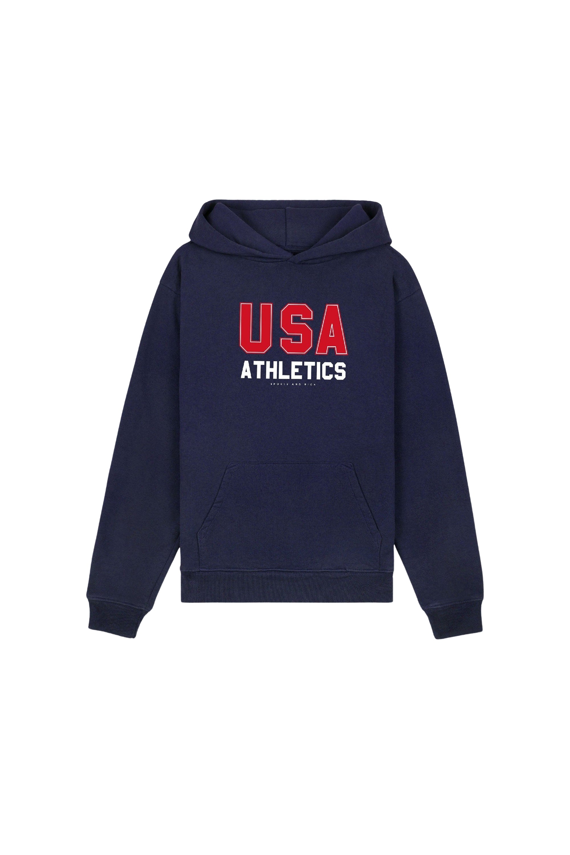 Sweat à capuche USA Athletics à poche - Navy