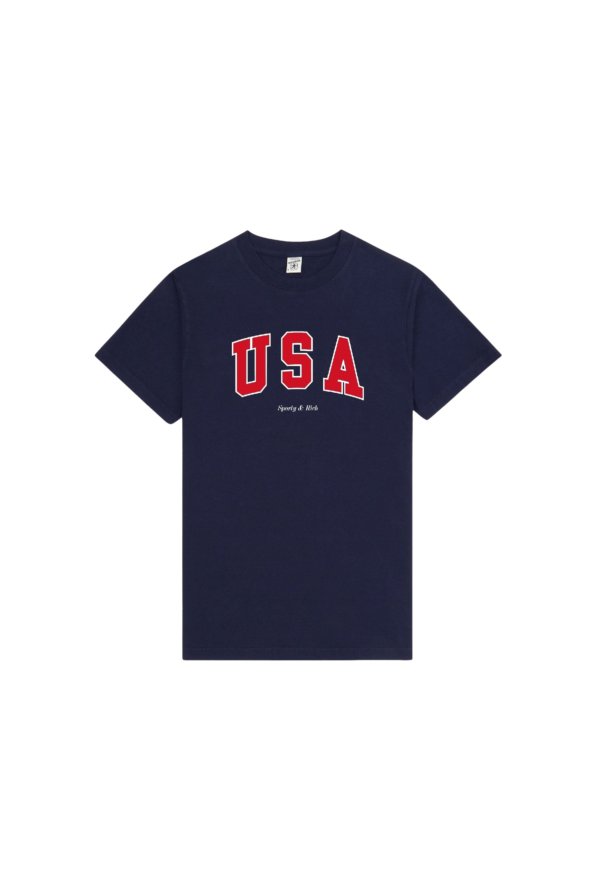 T-shirt USA imprimé - Bleu Marine