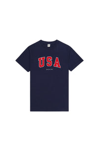 T-shirt USA imprimé - Navy