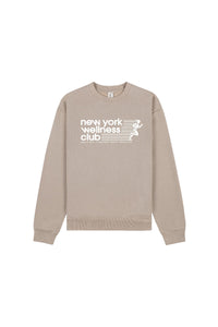 Sweatshirt Wellness Club imprimé - Elephant