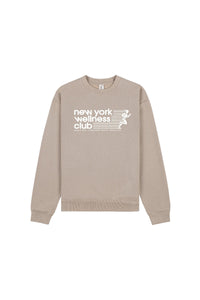 Sweatshirt Wellness Club imprimé - Elephant