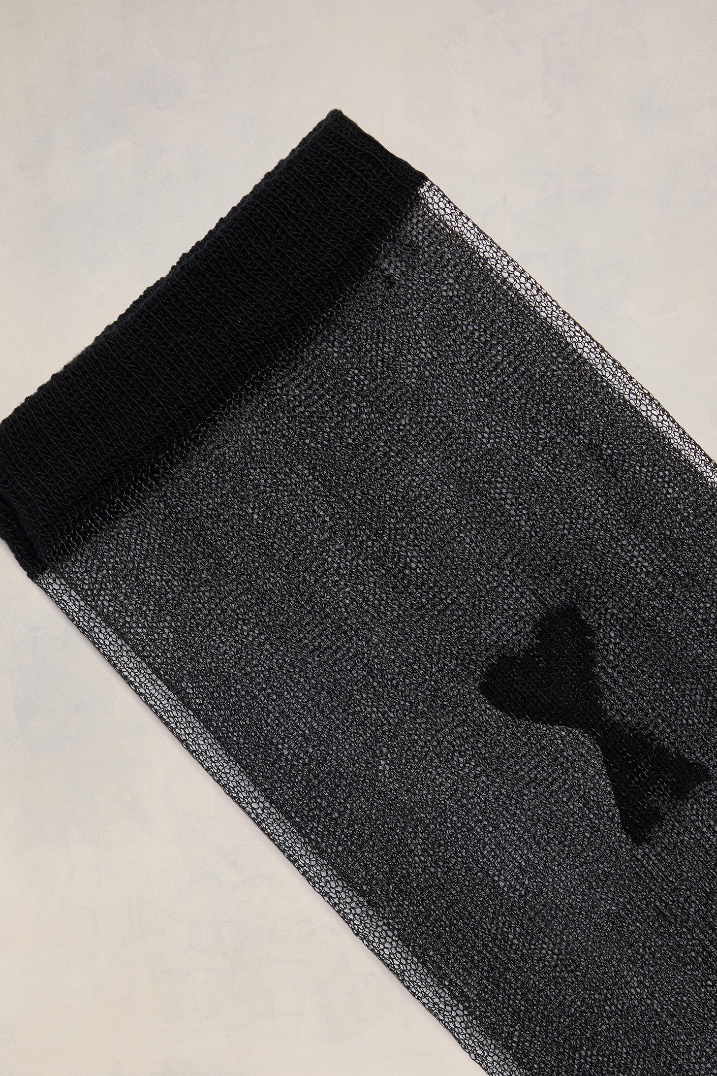 Chaussettes Ami de Cœur transparentes - Black