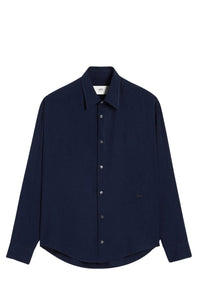 Chemise coupe boxy - Navy Blue