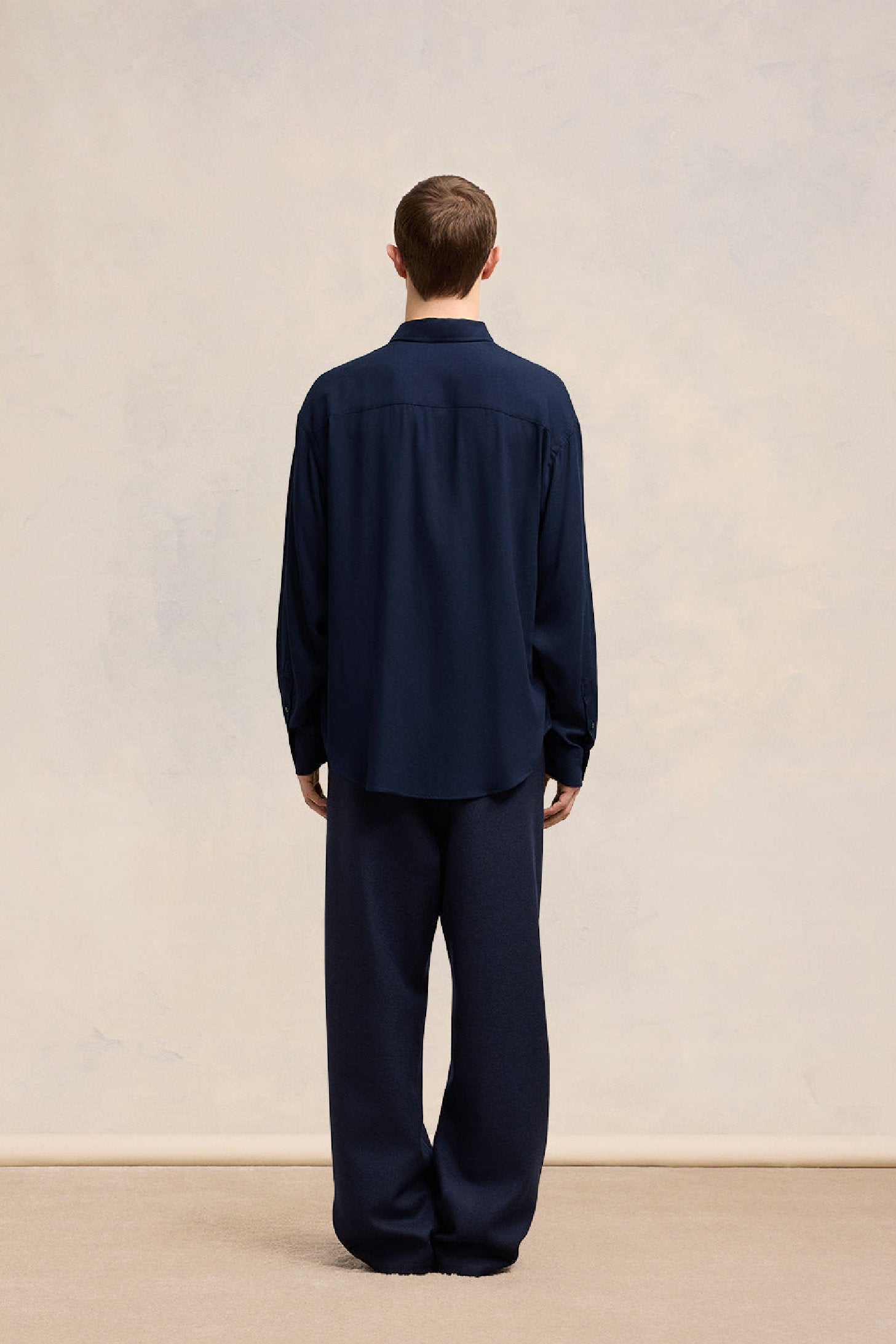 Chemise coupe boxy - Navy Blue