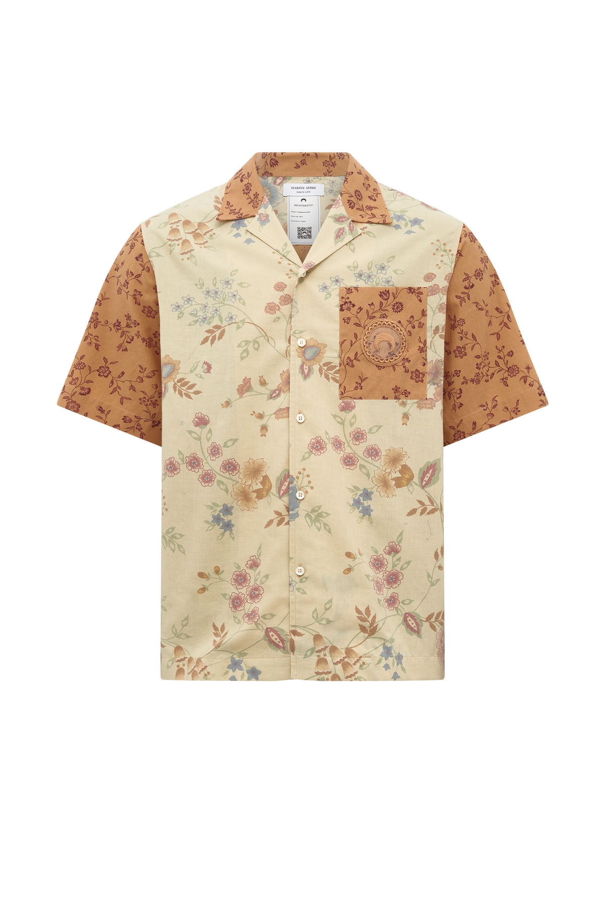 Chemise bowling Upcyclé unisex - Gravel
