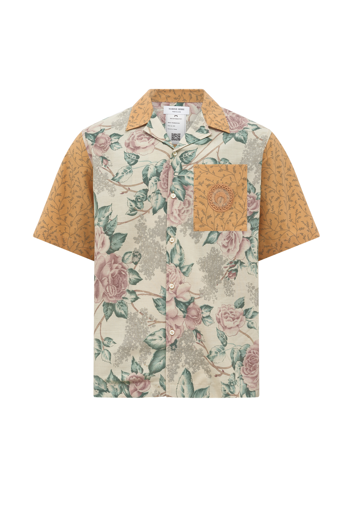 Chemise bowling Upcyclé unisex - Gravel