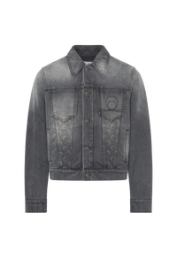 Moon Laser Grey Wash Denim Ls Shirt - Gris