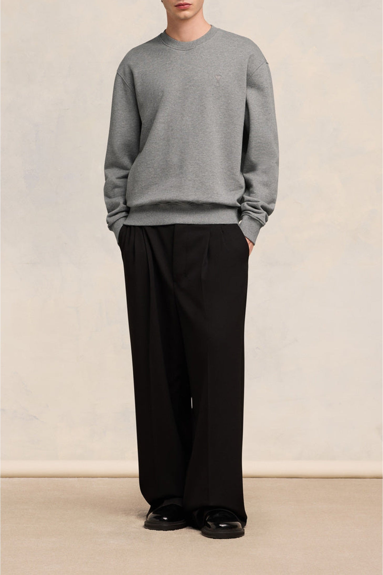 Ami de Coeur sweatshirt - Heather Grey